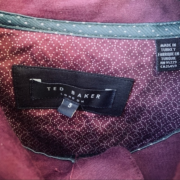 Ted Baker Blue Herringbone Knit Baseball Jacket 5 - Picture 4 of 8